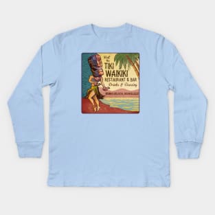 Tiki Waikiki Kids Long Sleeve T-Shirt